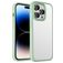 Mobigear Crystal iPhone 14 Pro Max Hardcase Backcover Shockproof - Transparent / Grün