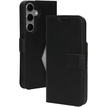 Mobiparts Classic Wallet Samsung Galaxy S24 Plus Hülle Klapphülle Geldbörse - Schwarz