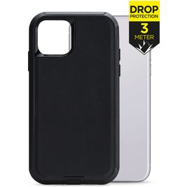 Mobilize Defender iPhone XR Hülle Hardcase Backcover Stoßfest - Schwarz