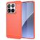 Mobigear Brushed Slim Xiaomi 15 Pro Hülle Flexibles TPU Backcover - Rot