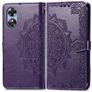 Mobigear Mandala OPPO A17 Hülle Klapphülle Geldbörse - Lila