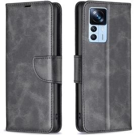 Mobigear Excellent Xiaomi 12T Hülle Klapphülle Geldbörse - Schwarz Mobigear Excellent Xiaomi 12T Hülle Klapphülle Geldbörse - Schwarz