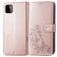 Mobigear Clover Samsung Galaxy A22 5G Hülle Klapphülle Geldbörse - Roségold