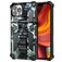 Mobigear Armor Stand iPhone 13 Pro Max Hülle Hardcase Backcover Stoßfest mit Ständer - Grün