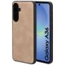 Mobiparts Classic Samsung Galaxy A36 MagSafe Hülle TPU,Kunstleder Backcover - Moonstone Beige