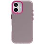 Mobigear Crystal iPhone 16 Plus Hülle Hardcase Backcover - Rot
