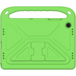 Mobigear AeroArmor Samsung Galaxy Tab A9 Plus (2023) Kinder-Tablethülle mit Griff + Stylus-Halter - Grün
