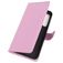 Mobigear Classic HTC Desire 20 Pro Hülle Klapphülle Geldbörse - Pink