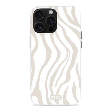 MIO iPhone 16 Pro MagSafe Hülle Hardcase Backcover - Sandy Zebra
