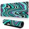 Mobigear Anti-Slip Mauspad - 40 x 90 cm - Abstract Fluid 16