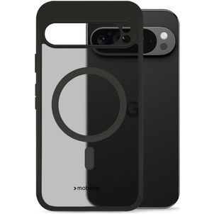Mobilize Hybrid Pro Google Pixel 9 Pro MagSafe Hülle Hardcase Backcover Stoßfest - Schwarz