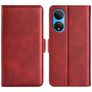 Mobigear Slim Magnet HONOR X7 Hülle Klapphülle Geldbörse - Rot