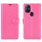 Mobigear Classic OnePlus Nord N10 5G Hülle Klapphülle Geldbörse - Magenta