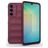 Mobigear Bumpy Samsung Galaxy A16 Hülle Flexibles TPU Backcover - Rot