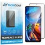 Mobigear Premium Motorola Moto E32s Panzerglas Gehärtetes Glas Displayschutz - Hüllenfreundlich - Schwarz
