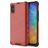 Mobigear Honeycomb Xiaomi Redmi 9A Hülle Hardcase Backcover Stoßfest - Rot