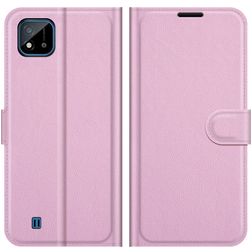 Mobigear Classic Realme C11 (2020) Hülle Klapphülle Geldbörse - Pink