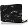 Mobigear Marble MacBook Pro 15 Zoll (2008-2012) Hardcase Hülle MacBook Case - Schwarz - Model A1260 / A1286
