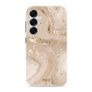 MIO Samsung Galaxy S25 MagSafe Hülle Hardcase Backcover - Gold Marble