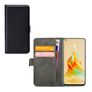 Mobilize Classic Gelly Wallet OPPO Reno 8T 4G Hülle Klapphülle Geldbörse - Schwarz