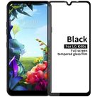 Mobigear Premium LG K40s Panzerglas Gehärtetes Glas Displayschutz - Hüllenfreundlich - Schwarz