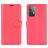 Mobigear Classic Samsung Galaxy A52 Hülle Klapphülle Geldbörse - Rot