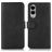 Mobigear Wallet Samsung Galaxy S25 Edge Hülle Klapphülle Geldbörse - Schwarz