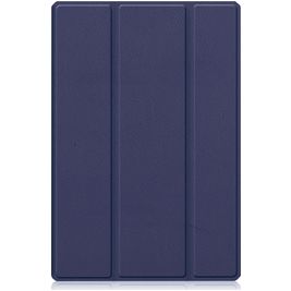 Mobigear Tri-Fold Gel Samsung Galaxy Tab A8 10.5 (2021) Hülle TPU,Kunstleder Klapphülle - Blau