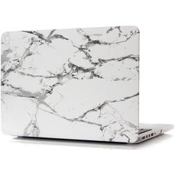 Mobigear Marble MacBook Pro 13 Zoll (2012-2015) Hardshell Hülle Laptop Cover MacBook Case - Weiß - Modell A1425 / A1502