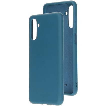 Mobiparts Samsung Galaxy A13 4G Silikon Backcover - Blueberry Blue