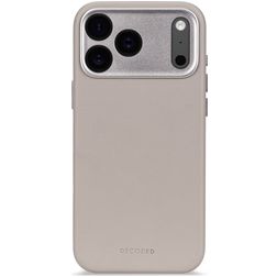 Decoded iPhone 17 Pro Max Hülle Echtes Leder Backcover Stoßfest - Solid Clay