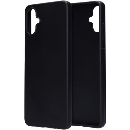 Mobiparts Classic Samsung Galaxy A06 Hülle Flexibles TPU Backcover - Schwarz