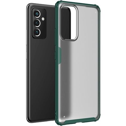 Mobigear Shockproof Samsung Galaxy A82 5G Hülle Hardcase Backcover Stoßfest - Grün