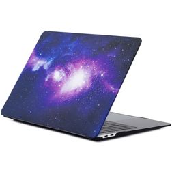 Mobigear Design MacBook Air 13 Zoll (2018-2020) Hardcase Hülle MacBook Case - Galaxis - Model A1932 / A2179 / A2337
