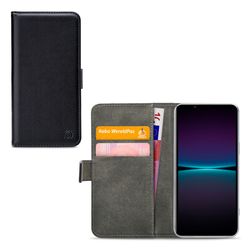 Mobilize Classic Gelly Wallet Sony Xperia 1 IV Hülle Klapphülle Geldbörse - Schwarz
