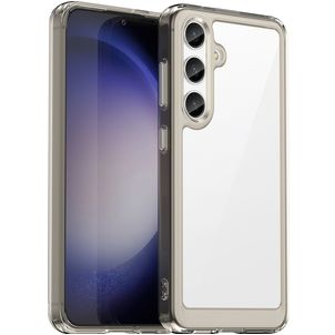 Mobigear Crystal Samsung Galaxy S24 Hülle Hardcase Backcover - Grau