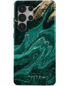 Burga Tough Samsung Galaxy S25 Ultra Hülle Hardcase Backcover Stoßfest - Emerald Pool