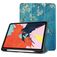 Mobigear Tri-Fold Gel iPad Air 4 (2020) Hülle TPU,Kunstleder Klapphülle + Stifthalter - Mandelblüten