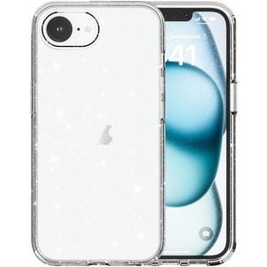 Mobigear Crystal iPhone 16e Hülle Hardcase Backcover - Weiß