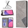 Mobigear Rhombus Slim Samsung Galaxy A33 Klapphülle - Grau