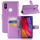 Mobigear Classic Xiaomi Mi 8 SE Hülle Klapphülle Geldbörse - Lila