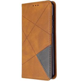 Mobigear Rhombus Slim Nokia 1.3 Hülle Klapphülle - Cognac