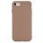 Mobigear Colors iPhone SE (2020) Hülle Flexibles TPU Backcover - Braun