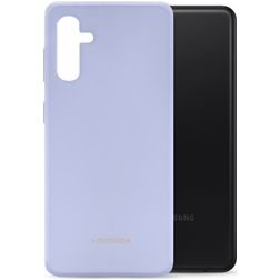 Mobilize Rubber Gelly Samsung Galaxy A04s Hülle Flexibles TPU Backcover - Pastel Purple