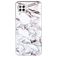 Mobigear Marble Huawei P40 Lite Hülle Flexibles TPU Backcover - Weiß