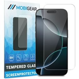 Mobigear iPhone 16 Pro Panzerglas Gehärtetes Glas Displayschutz - Hüllenfreundlich