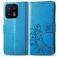 Mobigear Clover Xiaomi 13 Hülle Klapphülle Geldbörse - Blau