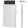 Valenta Cardprotector Aluminium Kartenetui - 5 Karten - MagSafe Kompatibel - Silber