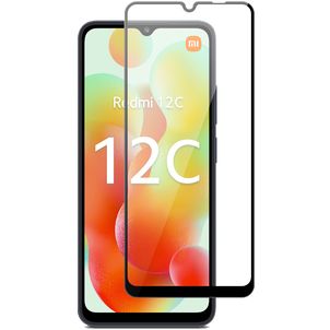 Mobigear Premium Xiaomi Redmi 12C Panzerglas Gehärtetes Glas Displayschutz - Hüllenfreundlich