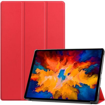 Mobigear Tri-Fold Lenovo Tab P11 Pro Gen 1 Klapphülle - Rot